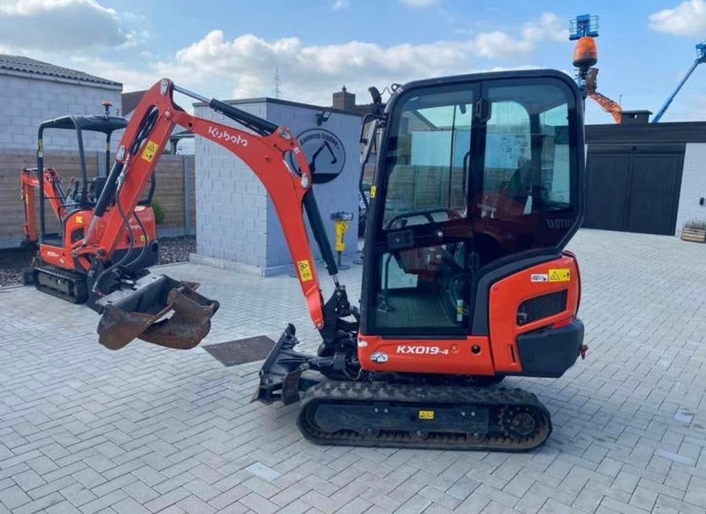 Kubota KX019-4, Ophalen
