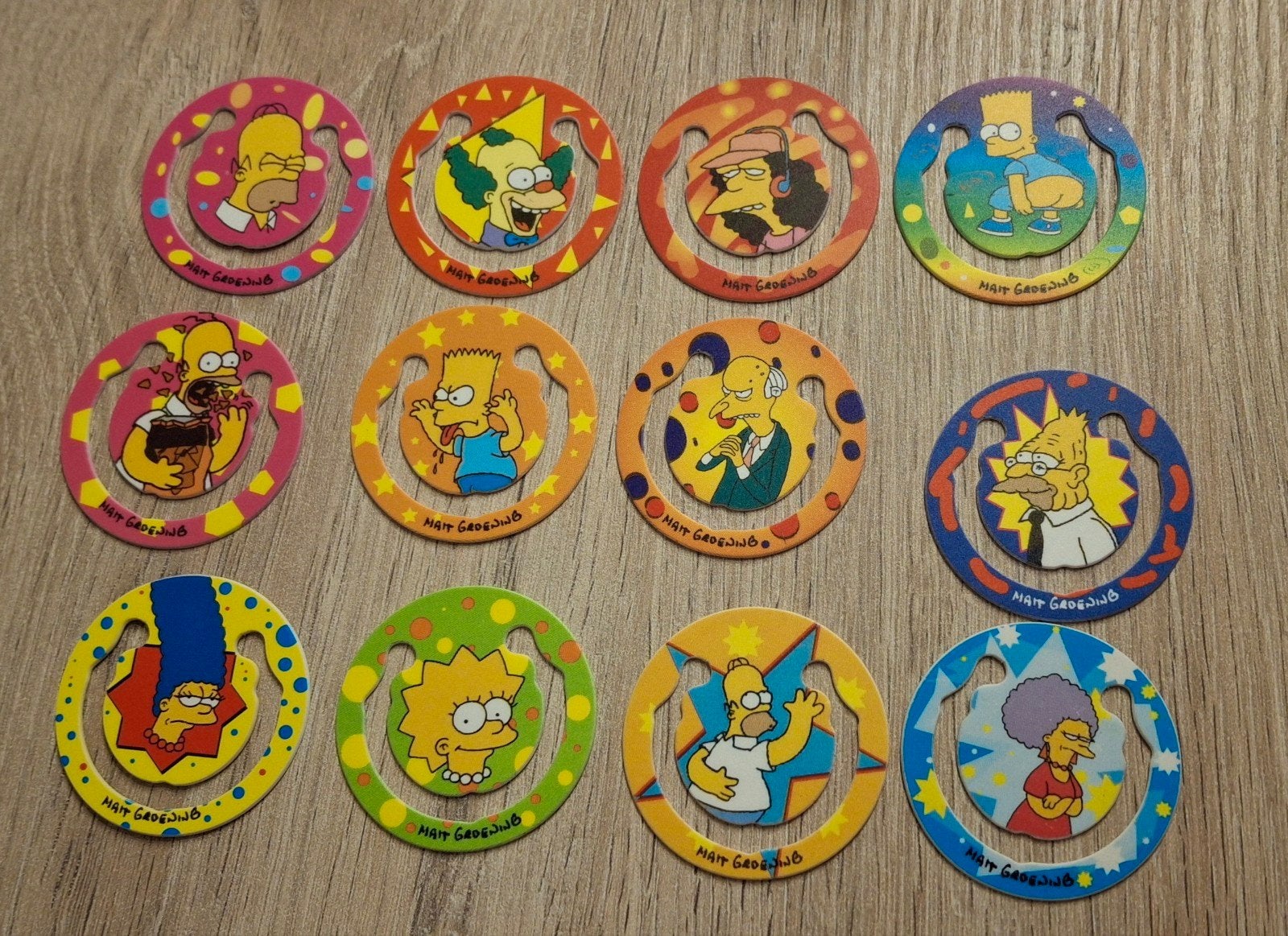 Lot 12 : Flippo Les Simpson, Collections, Flippos, Enlèvement ou Envoi, Flippos en vrac