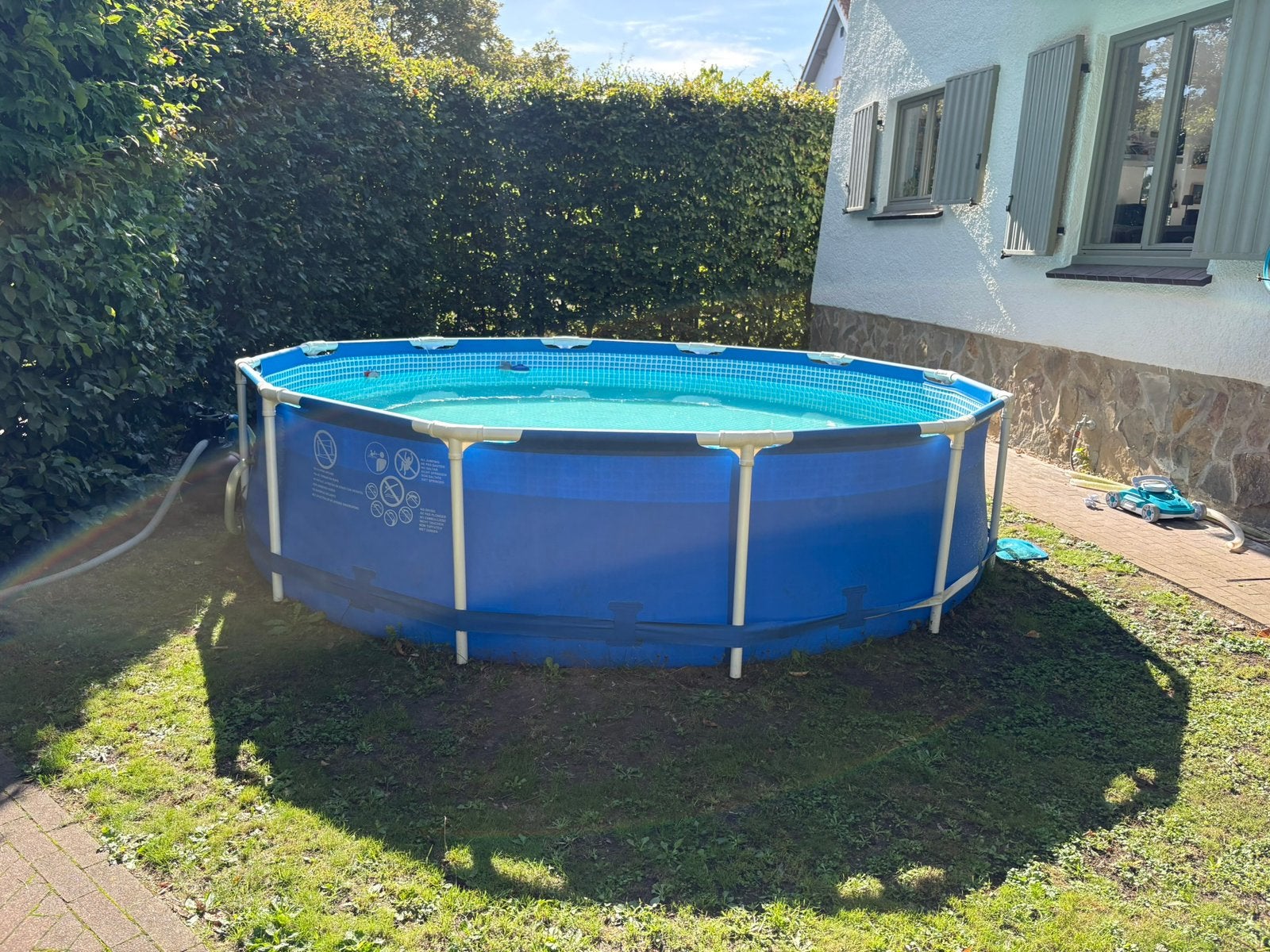Piscine Intex 336x84 cm, Jardin & Terrasse, Enlèvement, Comme neuf