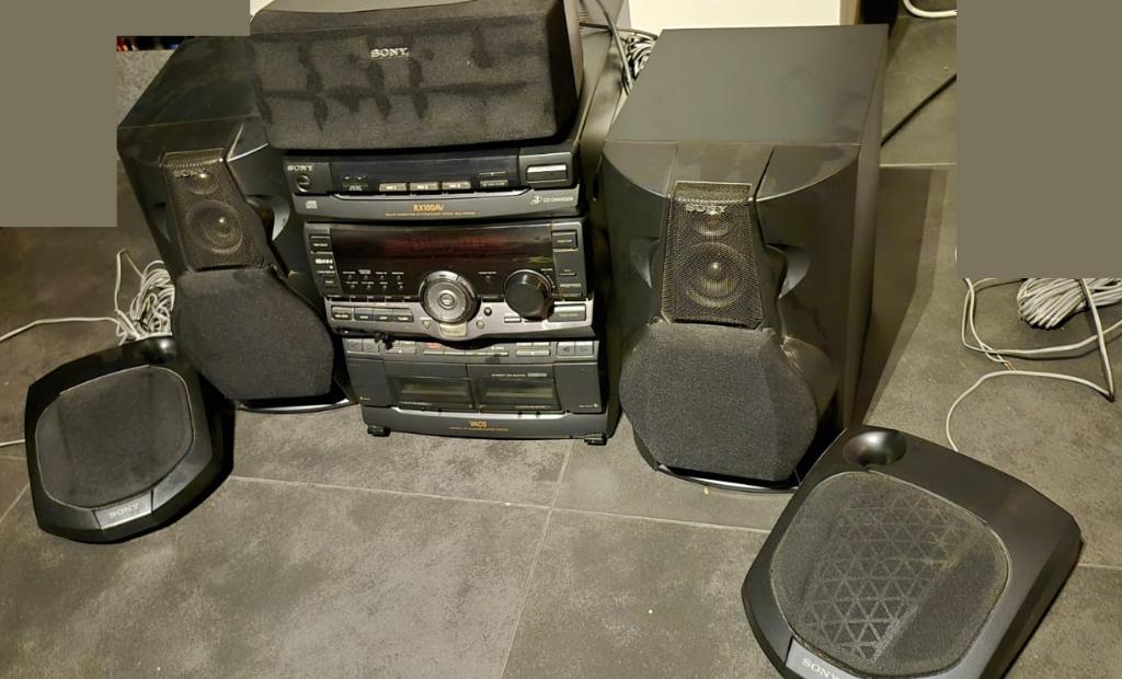 Sony Speakers, Audio, Tv en Foto, Luidsprekerboxen, Ophalen, Gebruikt, 60 tot 120 watt, Complete surroundset