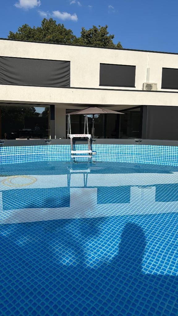 zwembad, Tuin en Terras, Zwembaden, Zo goed als nieuw, Opzetzwembad, 120 cm of meer, 400 cm of meer, Rond, Ophalen