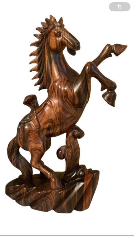 cheval asiatique ébene, Enlèvement