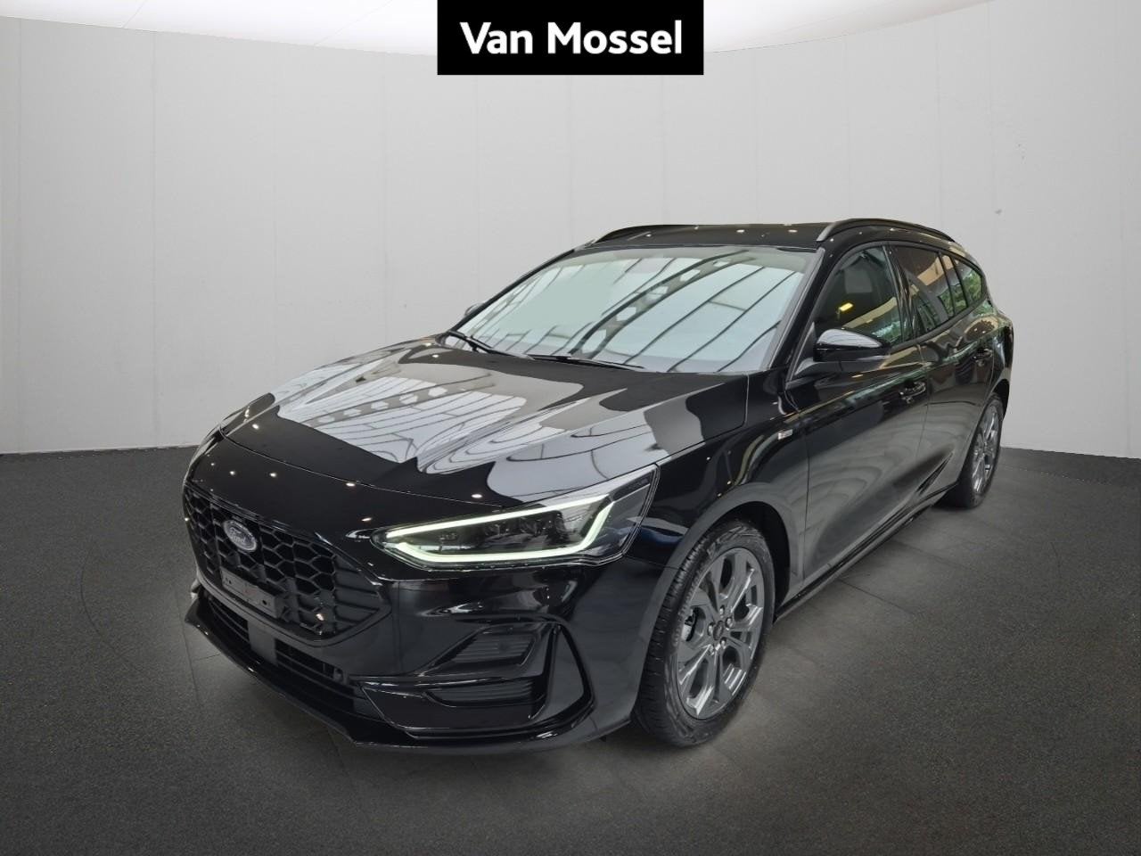 Ford Focus St Line X, Auto's, Stof, Zwart, Bedrijf, 5 deurs