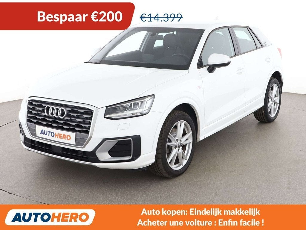 Audi Q2 1.6 TDI S line (année de construction 2017), Autos, Audi, Achat, Noir, 5 portes, 1598 cm³