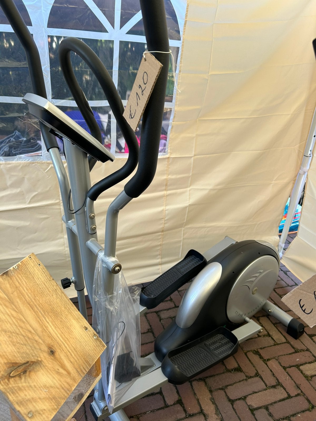 Crosstrainer, Ophalen, Gebruikt, Aluminium, Crosstrainer