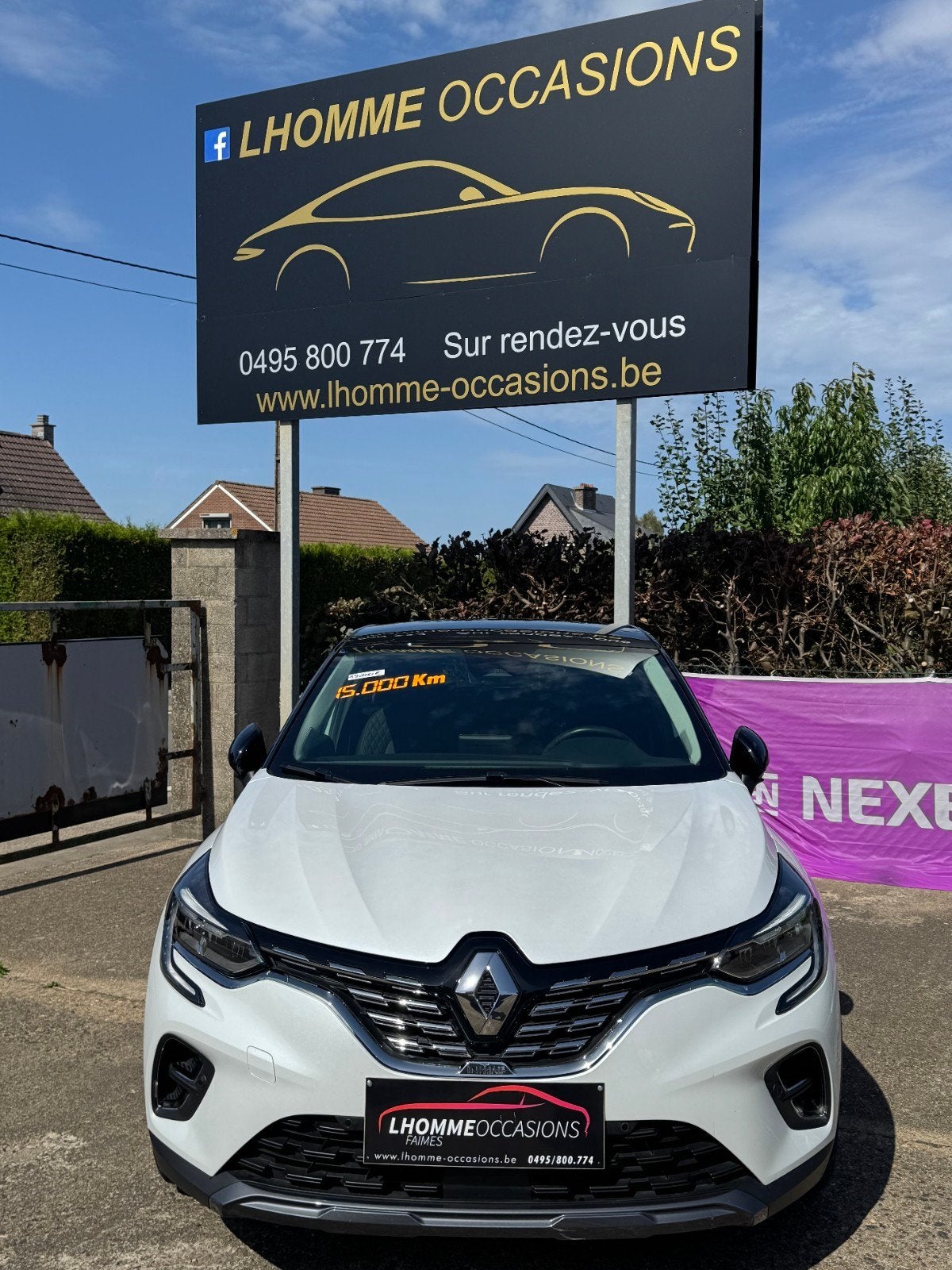 Renault captur hybride 15 500km ! + garantie 12mois, Cuir, Achat, Euro 6, Entreprise