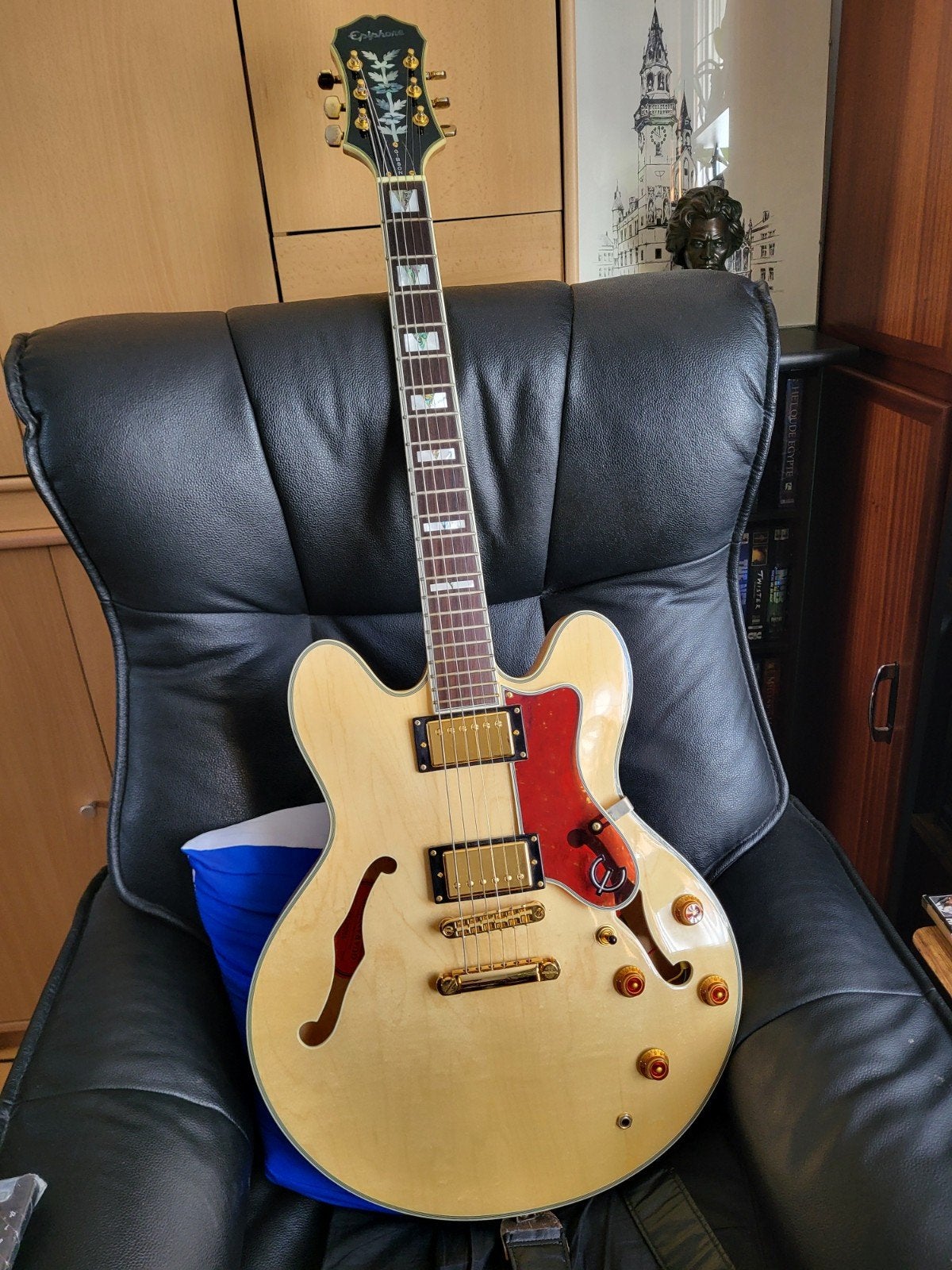 Epiphone Sheraton, Muziek en Instrumenten, Snaarinstrumenten | Gitaren | Elektrisch, Ophalen, Zo goed als nieuw, Epiphone