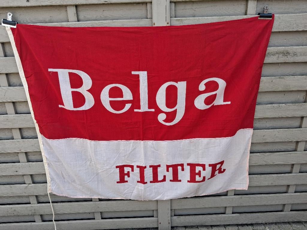CIGARETTES BELGA, Enlèvement ou Envoi, Comme neuf, Panneau publicitaire