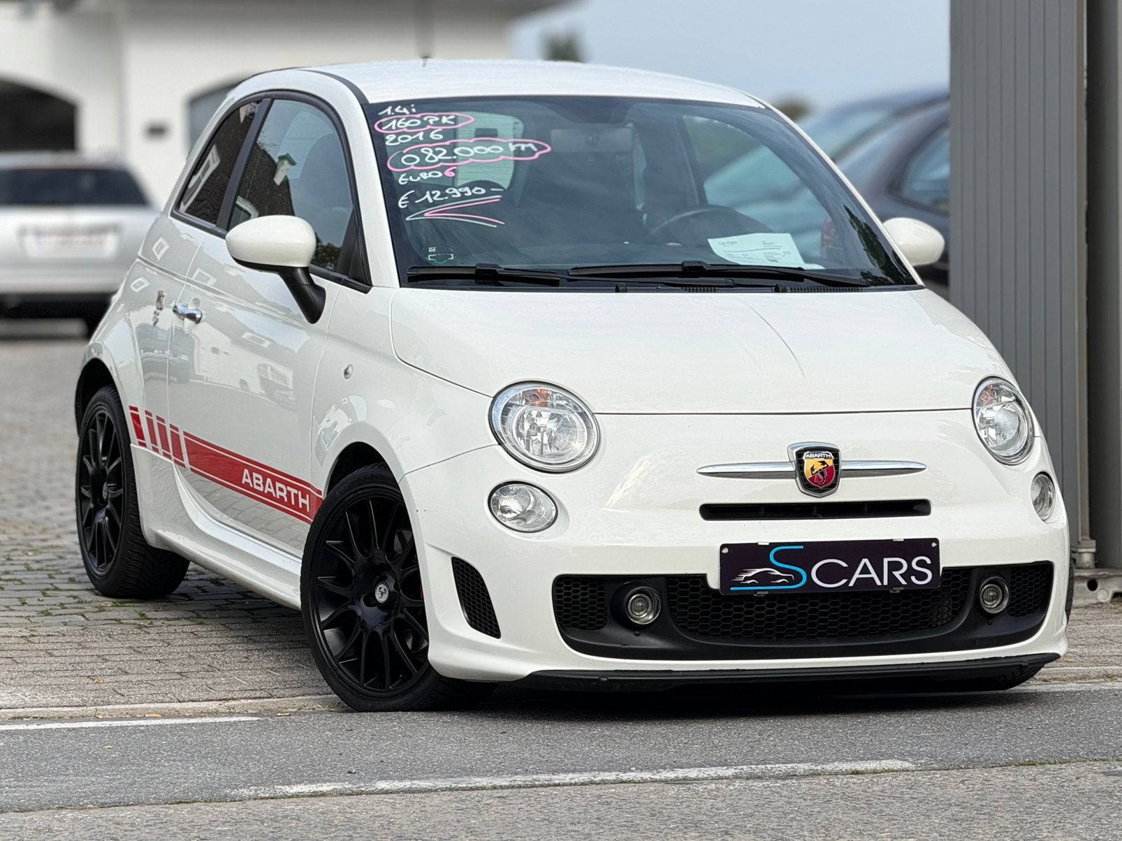 Fiat Abarth 595 ** Yamaha Racing160 pk ** ** 082.000 km *, Voorwielaandrijving, 4 zetels, 4 cilinders, Alcantara