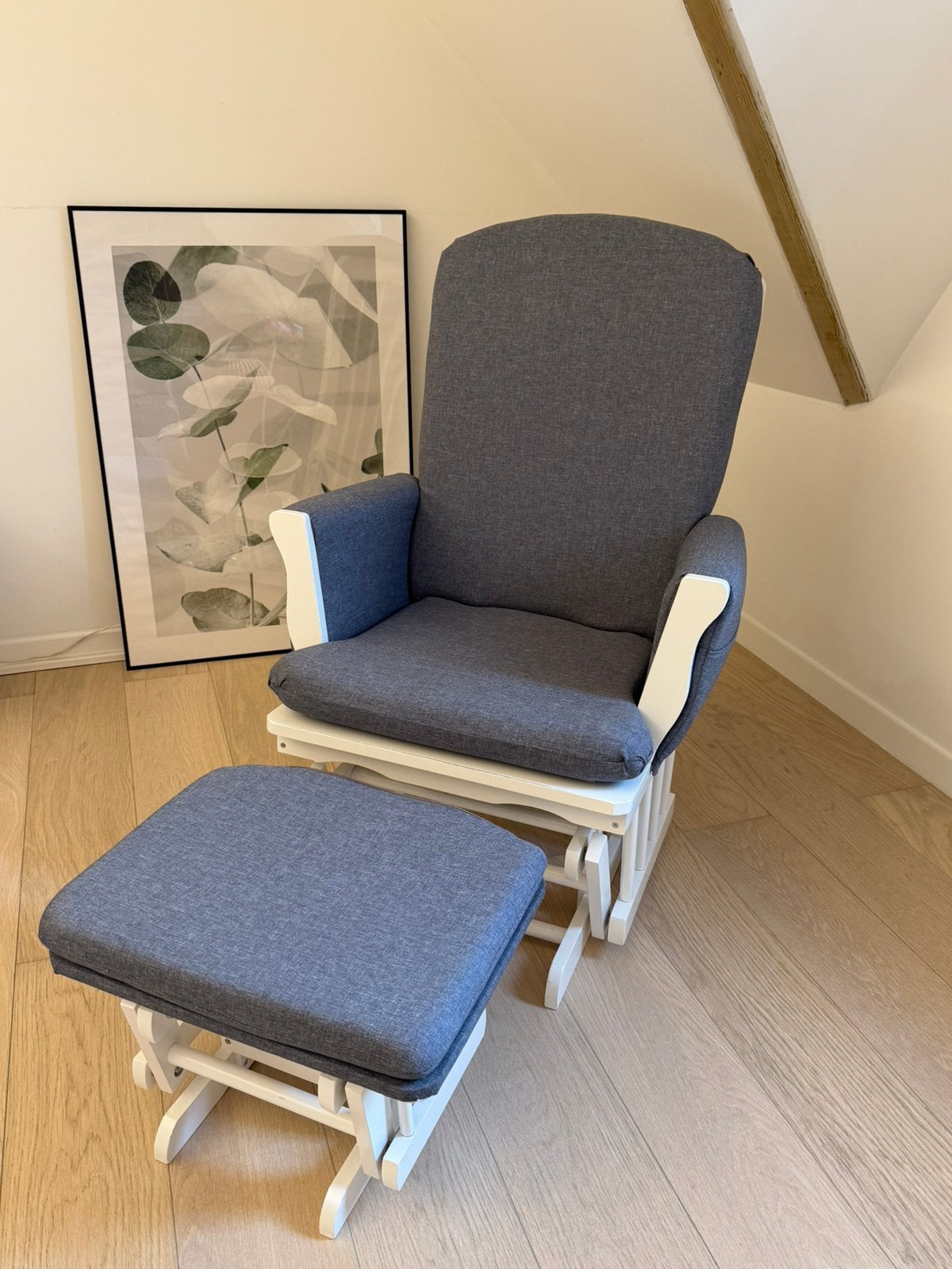 Fauteuil à bascule gris Quax, Enlèvement, Utilisé, Chaise