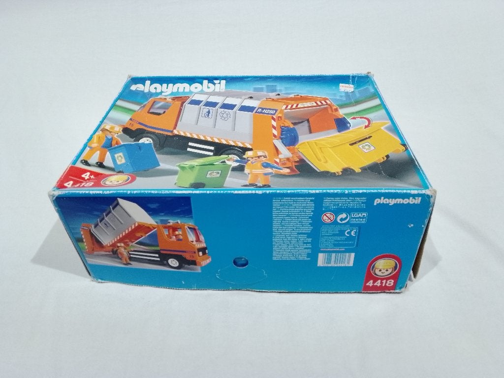 Lege Doos Playmobil 4418 – Vuilniswagen – Originele Verpakki, Kinderen en Baby's, Speelgoed | Playmobil, Ophalen, Gebruikt