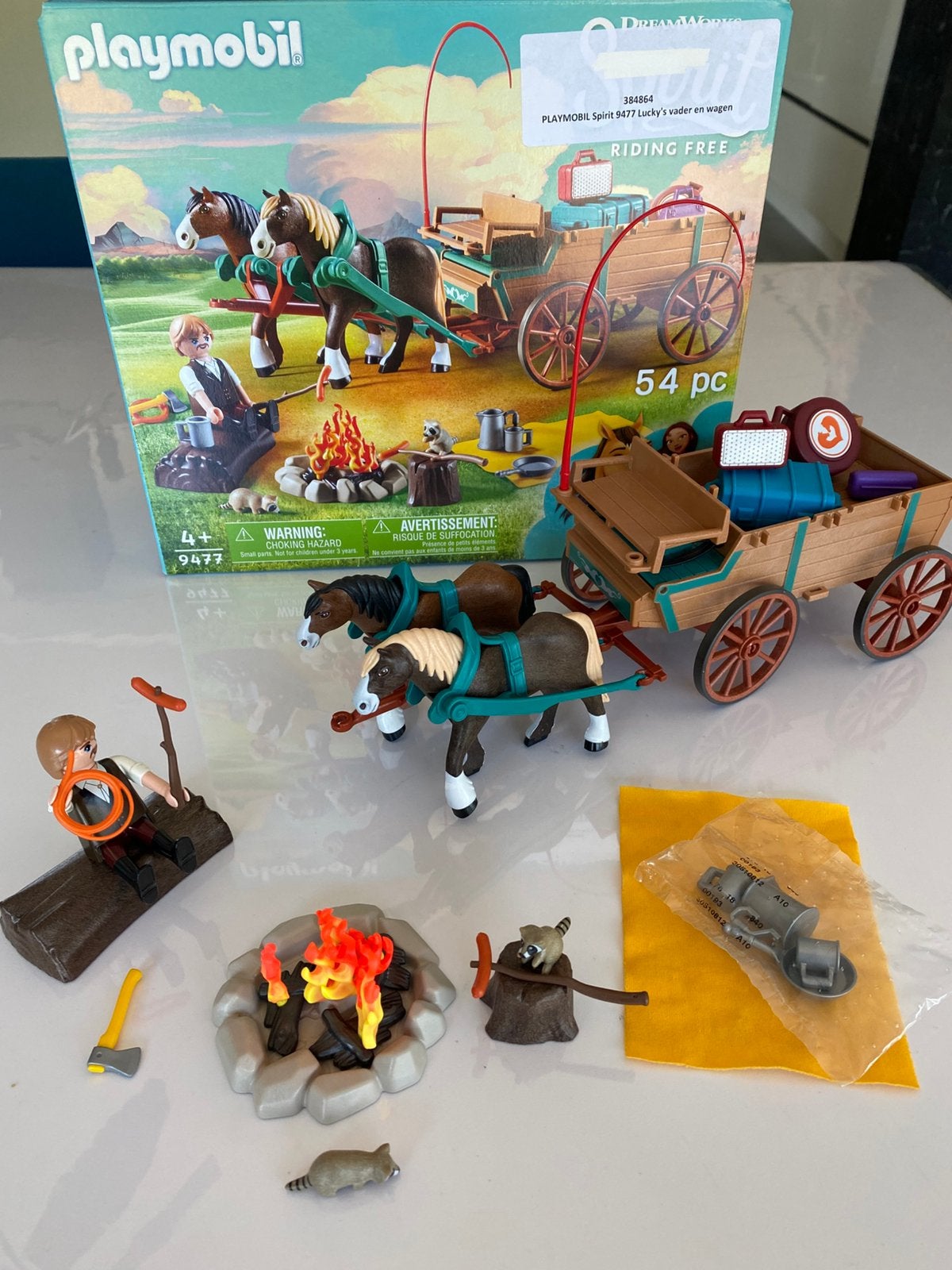 Playmobil Spirit vader en wagen 9477, Enlèvement, Comme neuf, Kit complet