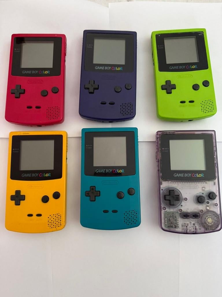 Verschillende Game Boy Color consoles te koop. Alle kleuren, Ophalen of Verzenden, Game Boy Color