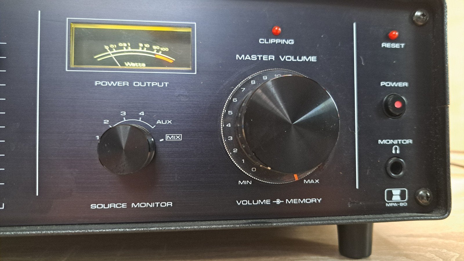 REALISTIC MPA-80 PA VERSTERKER, TV, Hi-fi & Vidéo, Enlèvement ou Envoi