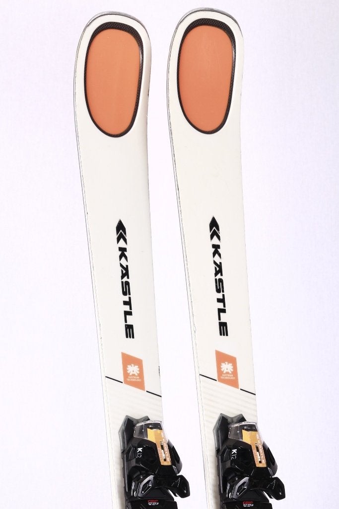 159 cm ski's KASTLE MX88, white/orange, grip walk, Sport en Fitness, Overige merken, 140 tot 160 cm, Gebruikt, Verzenden