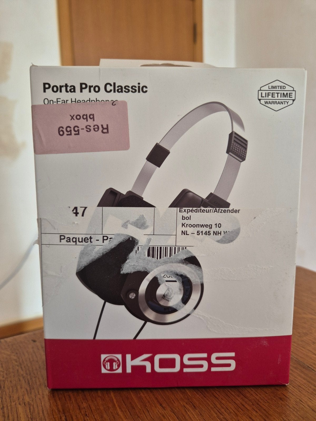Casque Koss Porta Pro neuf en boîte, Neuf, Autres marques, Enlèvement ou Envoi, Ouvert