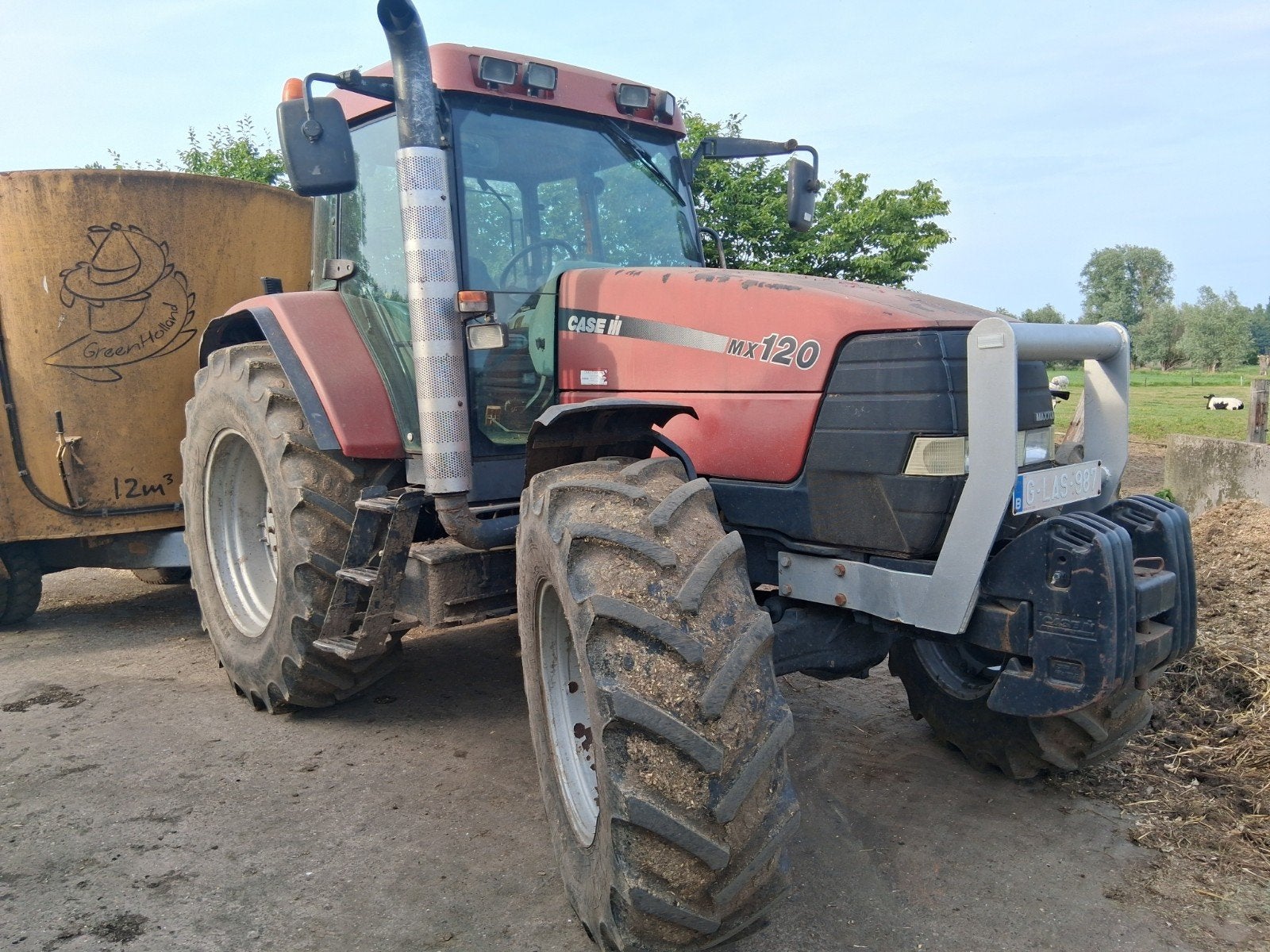 case mx 120, Ophalen, Gebruikt, 120 tot 160 Pk, Case IH