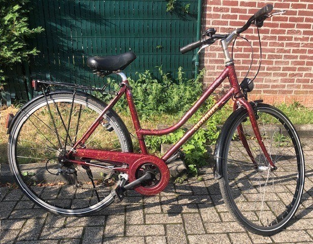 damesfiets SCHAUFF met 7 versnellingen,nagezien-alles werkt!, Fietsen en Brommers, Versnellingen, Ophalen, Overige merken, 53 tot 56 cm