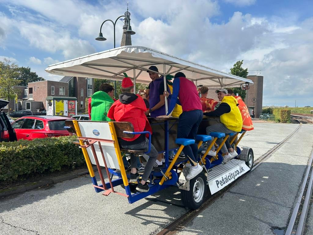 Bierfiets te koop gezocht, Enlèvement
