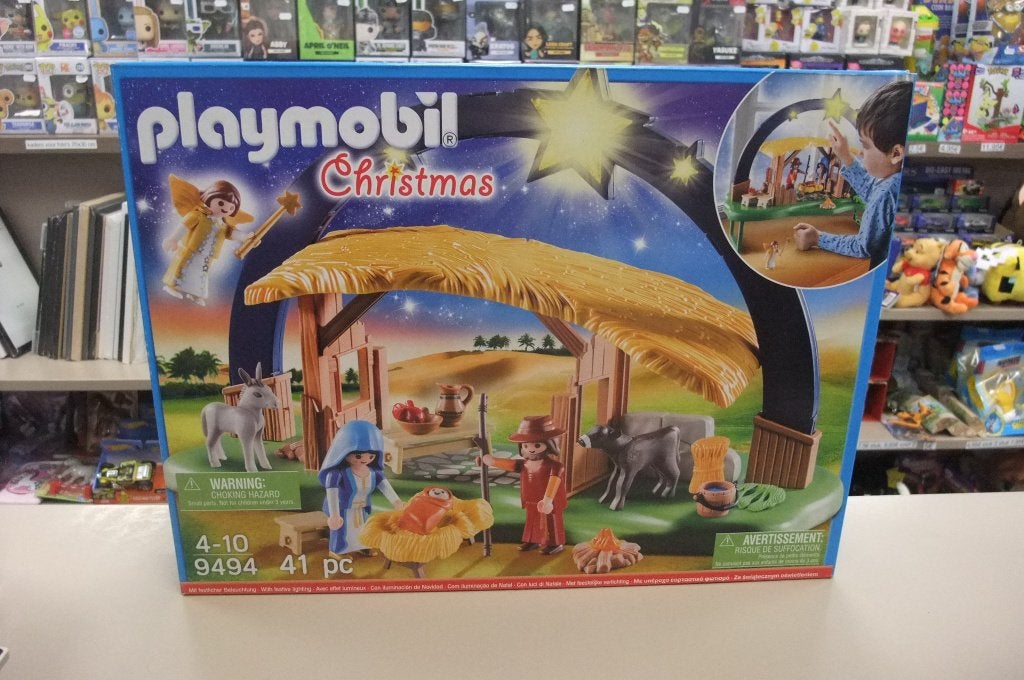 Kerststal met Heldere Ster 9494 playmobil nieuw, Gebouw, Complete set, Nieuw, Ophalen of Verzenden
