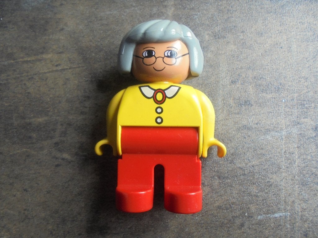 Lego Duplo Figures Old Model Female (zie foto's), Enlèvement ou Envoi, Utilisé, Briques en vrac, Duplo