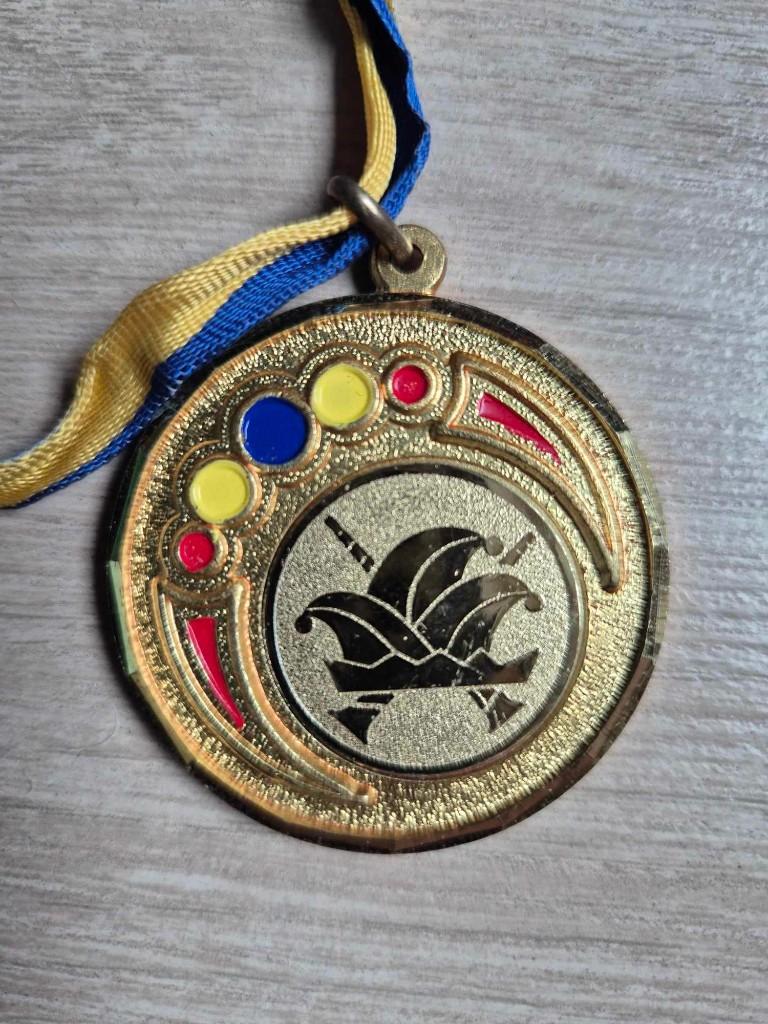 Carnaval medaille Dilbeek De kakkerlakken 1988, Ophalen of Verzenden