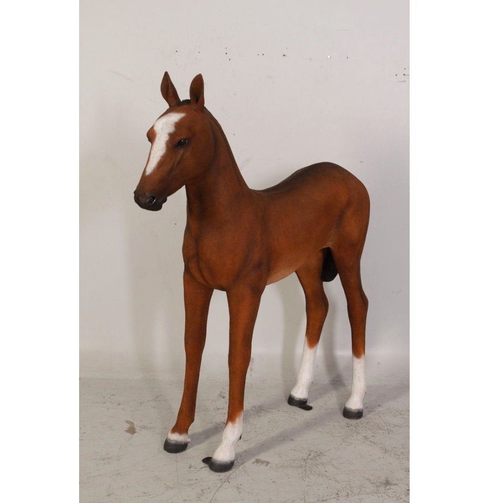 Veulenbeeld — Paardenbeeld, hoogte 137 cm, Ophalen, Nieuw