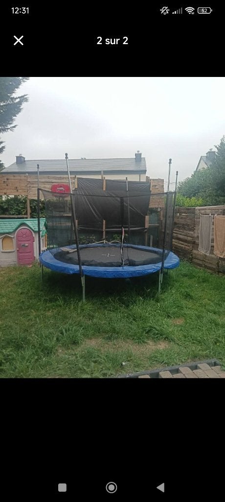Trampoline, Enfants & Bébés, Jouets | Extérieur | Trampolines, Enlèvement, Comme neuf