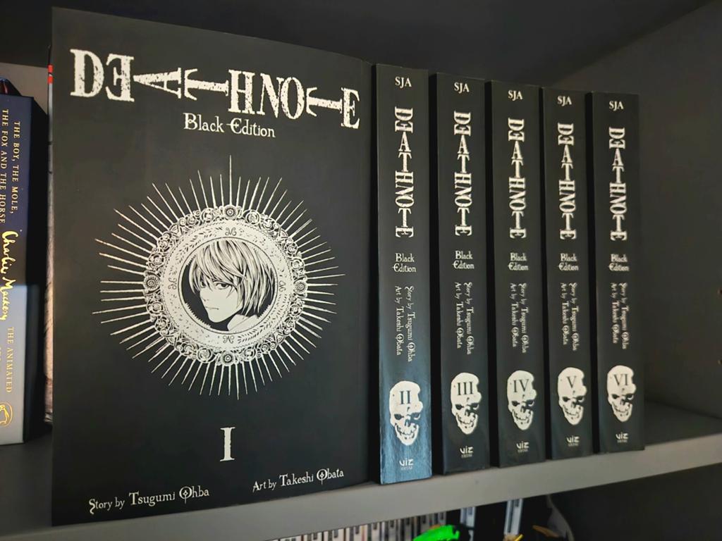 Death Note complete manga black edition vol. 1-6, Livres, Enlèvement, Tsugumi Ohba, Takeshi Obata