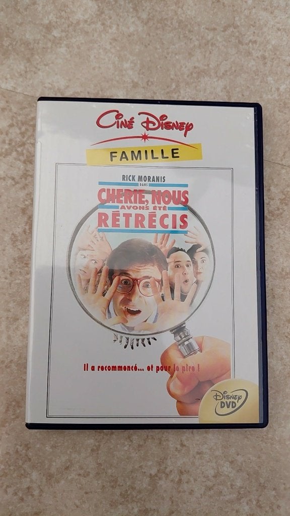 dvd cherie, nous avons ete retrecis, Ophalen, Gebruikt