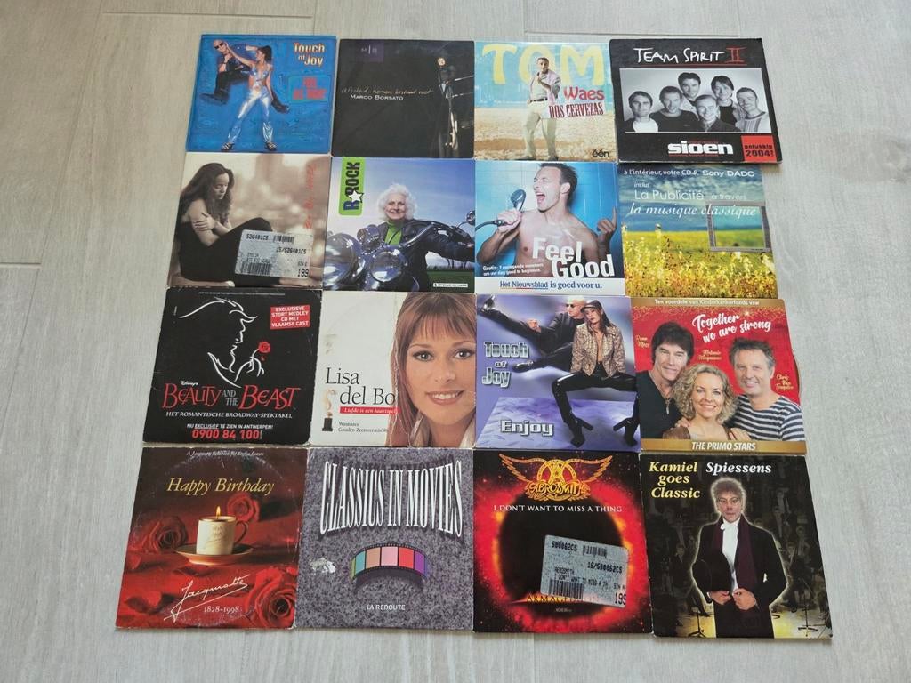 CD singles €0,50/stuk, CD & DVD, Vinyles | Compilations, Enlèvement ou Envoi