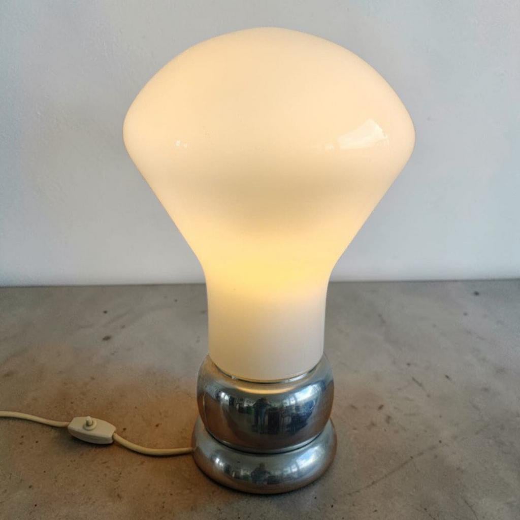 Ingo Maurer Opaline vintage lamp in ruimtetijdstijl uit de j, Ophalen