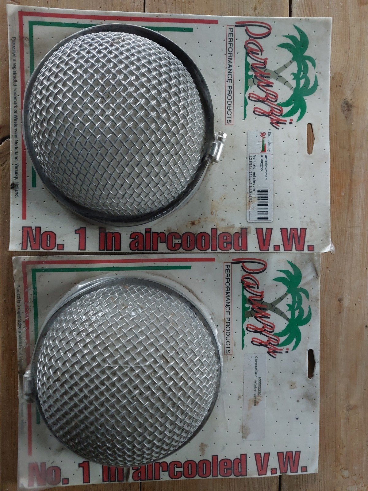 Ventilateur chromé 2 pièces VW KEVER, Enlèvement ou Envoi