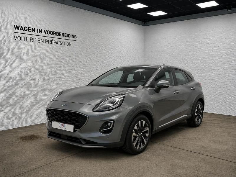 Ford Puma 1.0i*AUT*MHEV*TITANIUM*125 PK*56.493 KM*, Auto's, Stof, Zwart, https://public.car-pass.be/vhr/78ef8ce8-e8a1-48d8-911c-8abf1e3f9d50