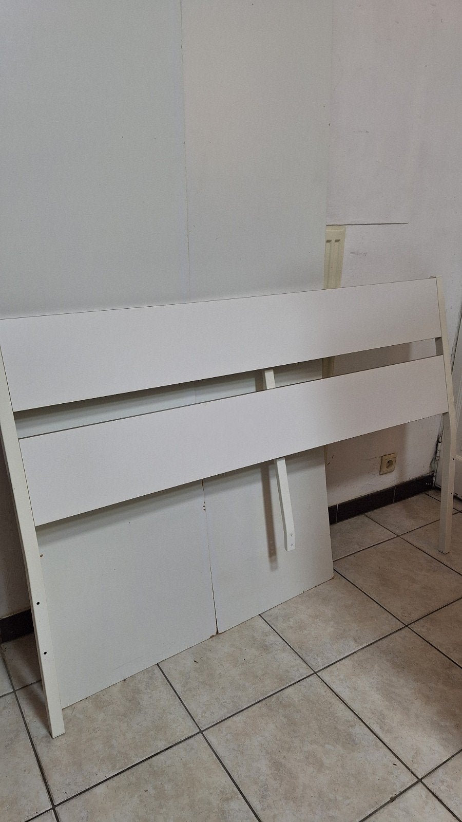 IKEA zwevend hoofdeinde voor een bed van 140 cm, Ophalen