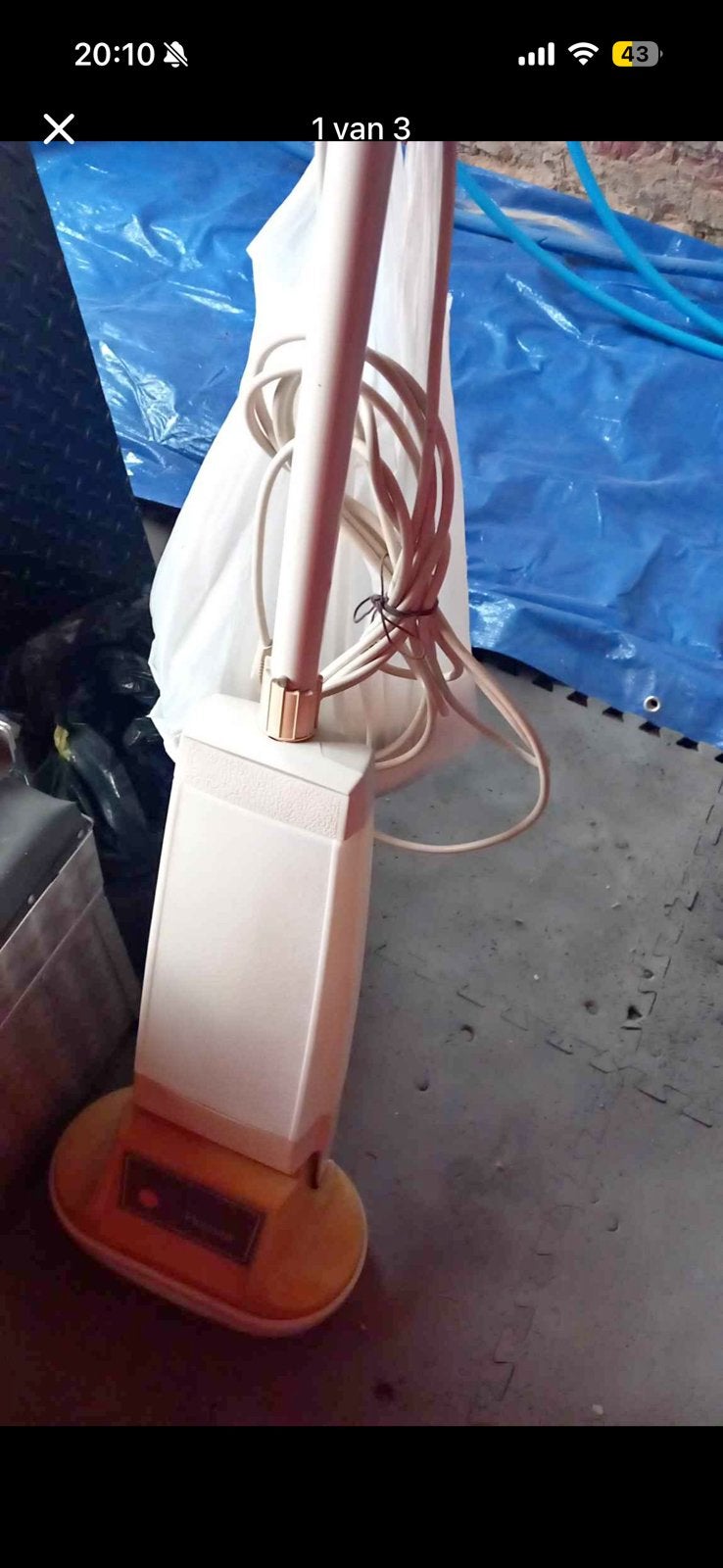 Nettoyeur de tapis, Enlèvement, Utilisé