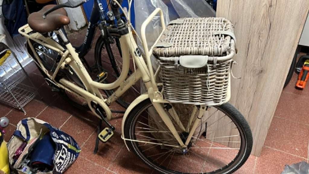fiets oxford oma fiets type fleur ivoor kleur, Fietsen en Brommers, Ophalen, Gebruikt, Velgrem, Versnellingen
