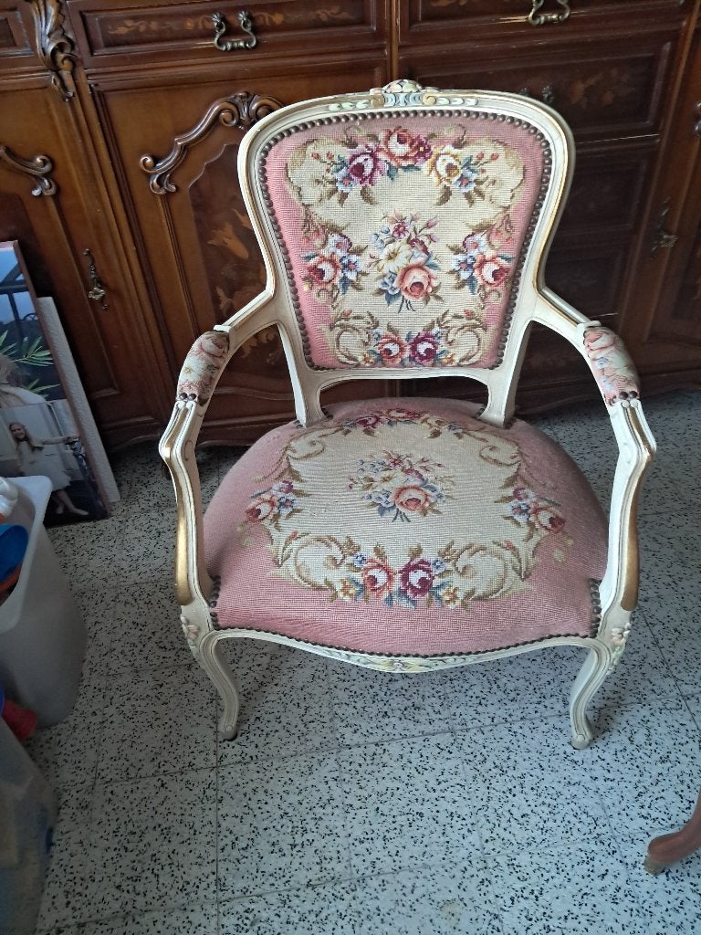 2 Antieke zeteljes, Antiek en Kunst, Antiek | Meubels | Stoelen en Sofa's, Ophalen