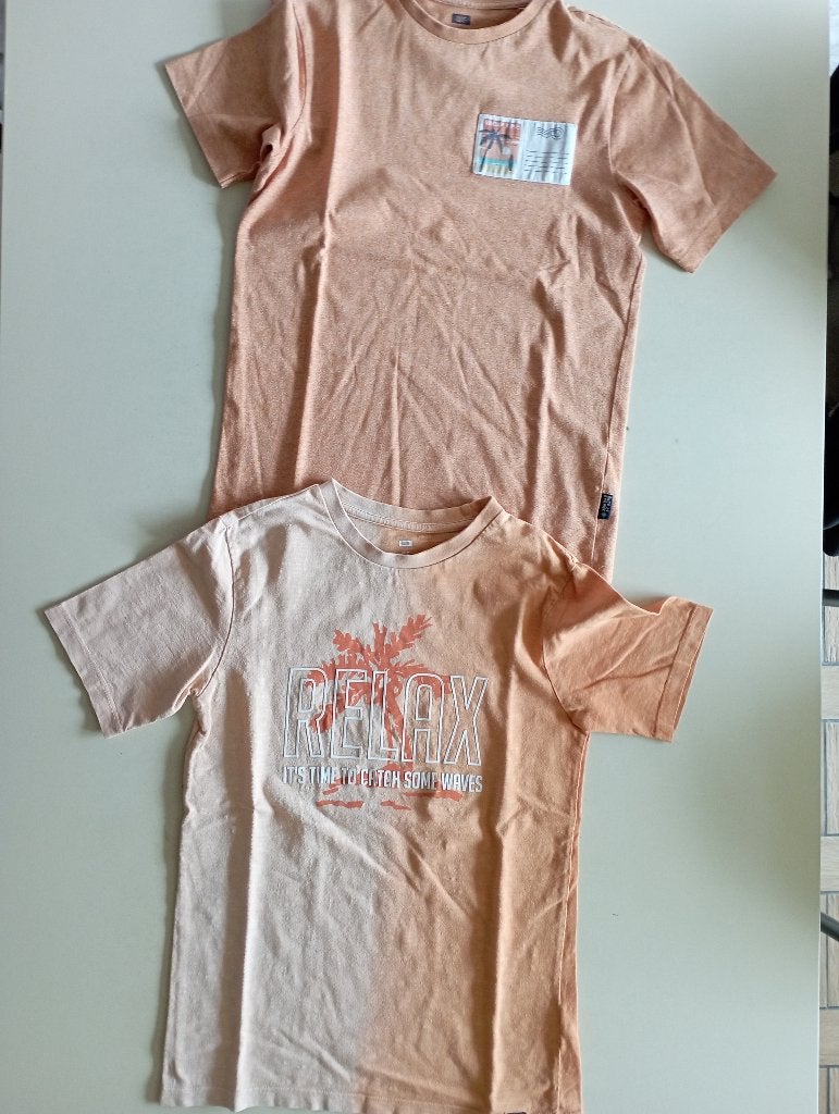 5 T-shirts maat 146/152, Kinderen en Baby's, Kinderkleding | Maat 146, Ophalen of Verzenden, Zo goed als nieuw, Shirt of Longsleeve
