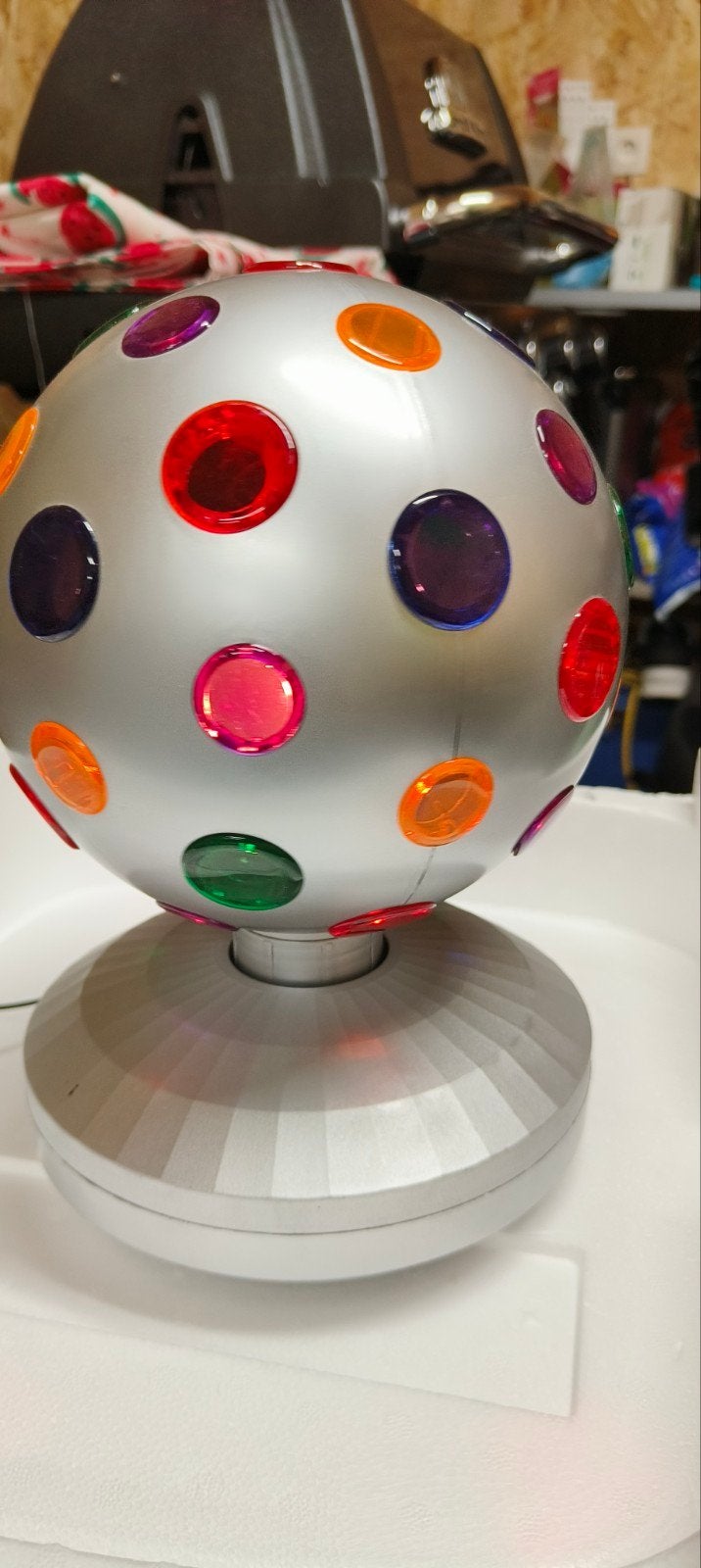 Disco bal, Ophalen