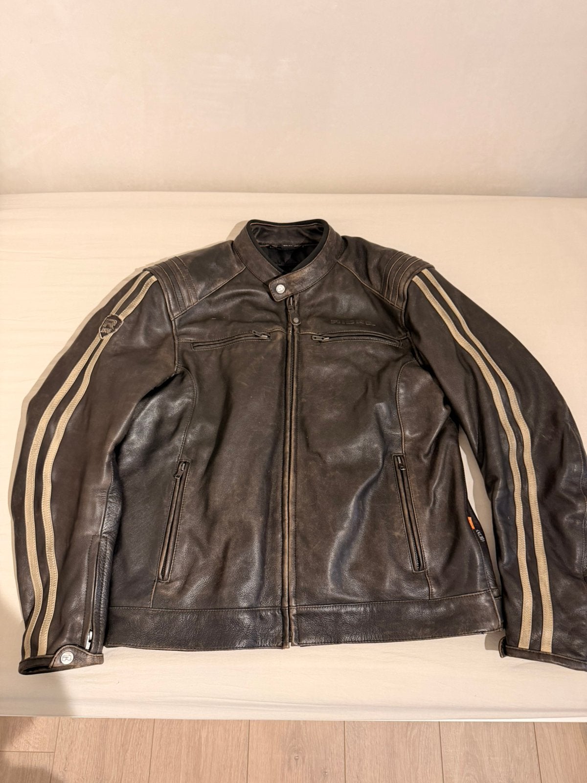 Richa Lederen Motorjas - Maat 54 (XL) - D3O & Rugprotector, Enlèvement