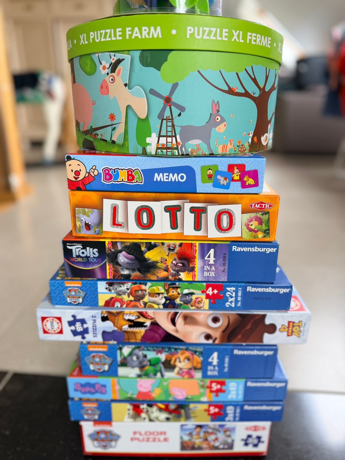 Speelgoed spelpakket puzzels, Ophalen of Verzenden, Zo goed als nieuw