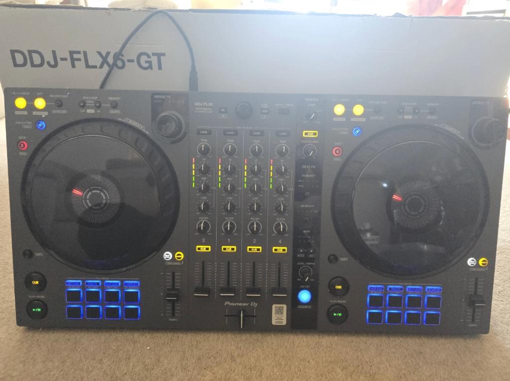 Pioneer DJ DDJ-FLX6-GT 4-kanaals controller deck mixer, Muziek en Instrumenten, Ophalen of Verzenden, Gebruikt, Dj-set, Pioneer
