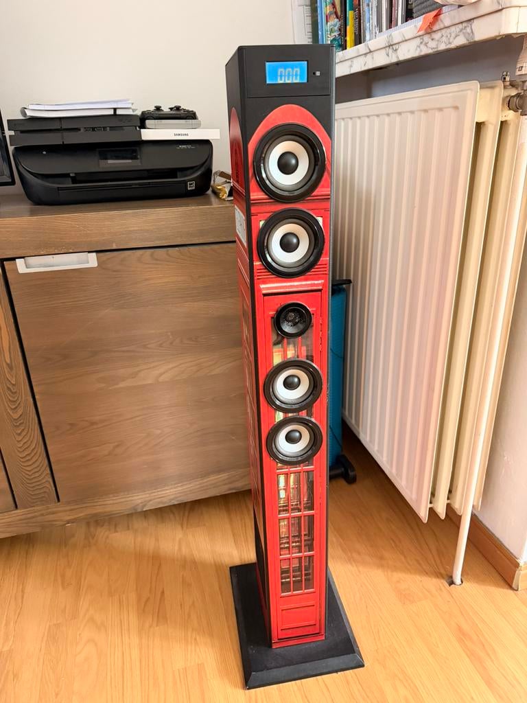 Bigben Sound Tower TW1 (London editie),, Ophalen, Zo goed als nieuw