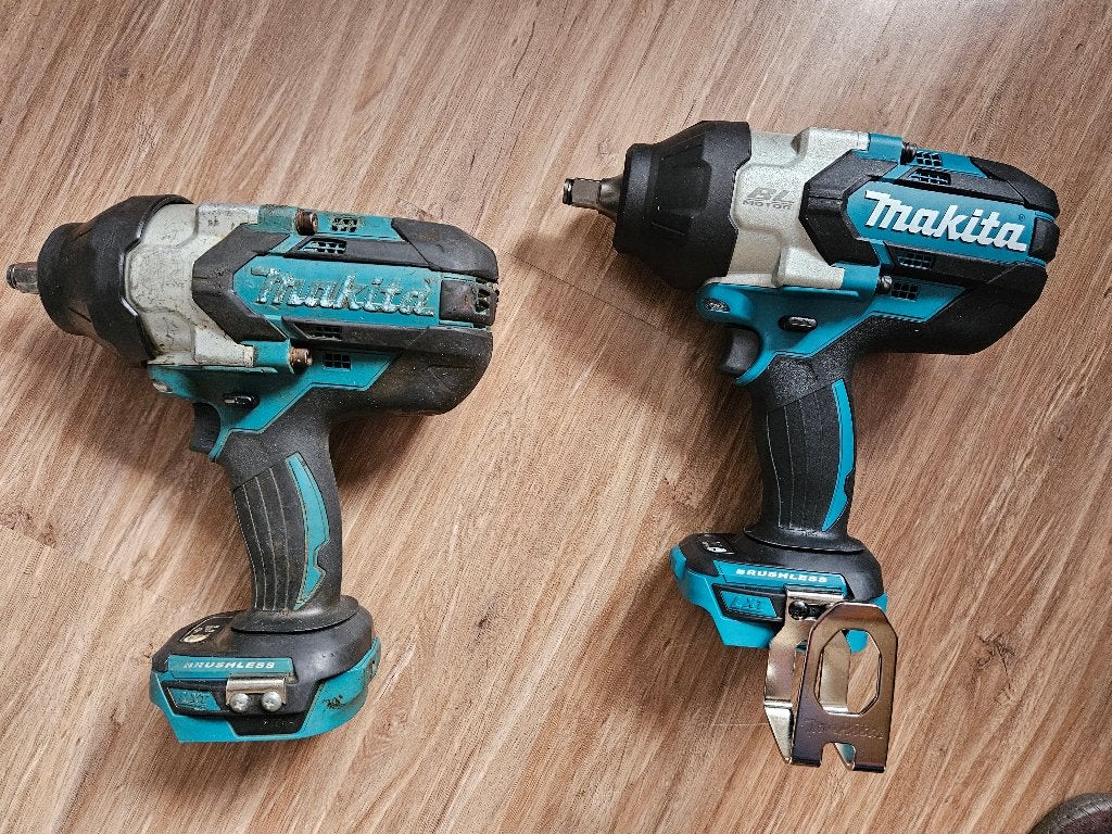 Makita DTW1002 Slagmoersleutel 1/2" Gebruikte of Nieuwe !, Ophalen of Verzenden, Zo goed als nieuw