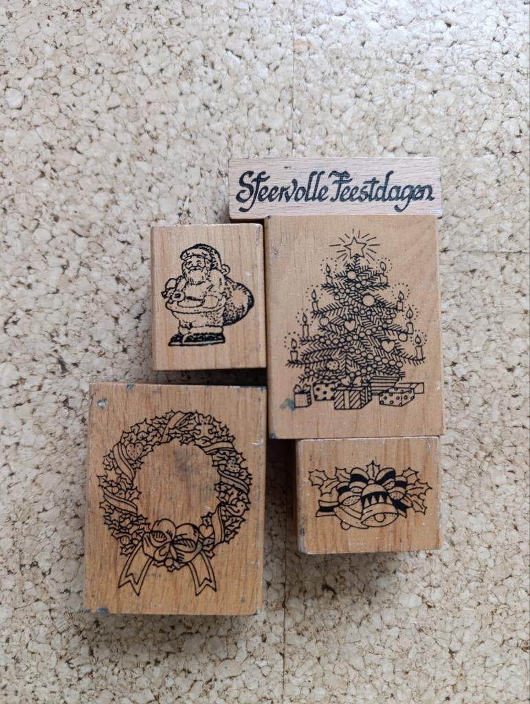 Kerststempels, Hobby en Vrije tijd, Stempelen, Ophalen