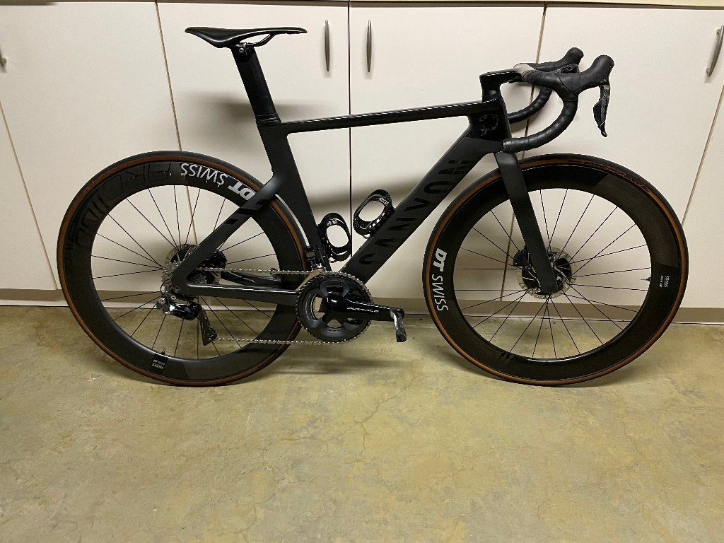 Canyon Aeroad CFR Dura-Ace, Comme neuf, Enlèvement, 53 à 57 cm, Carbone