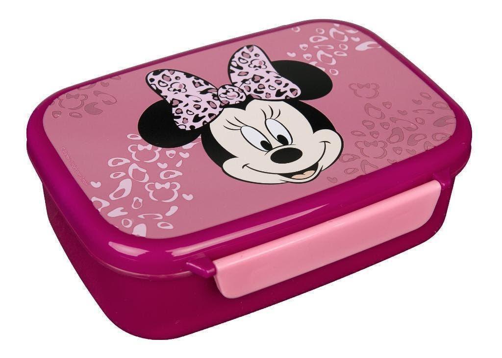 Minnie Mouse Broodtrommel / Brooddoos met Verdeelvak Disney, Diversen, Schoolbenodigdheden, Ophalen of Verzenden, Nieuw