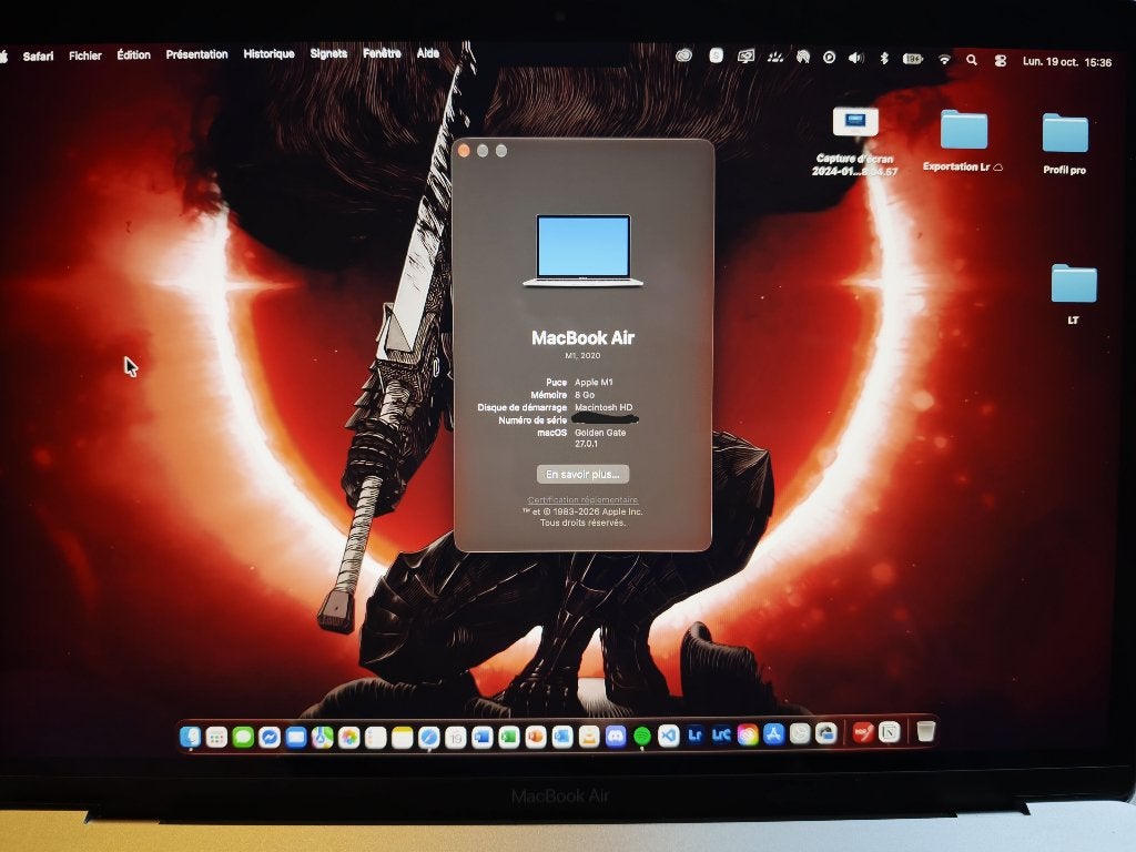 MacBook Air M1 + AirPods 2 + accessoires, Ophalen, 256 GB, 8 GB, Nieuw