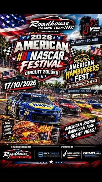 2 tickets american nascar 17/10, Twee personen
